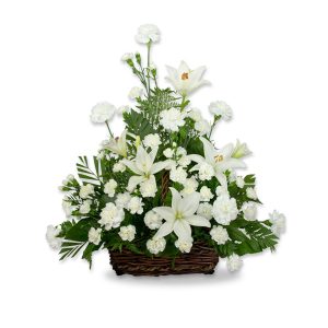Granny's Garden Table Basket